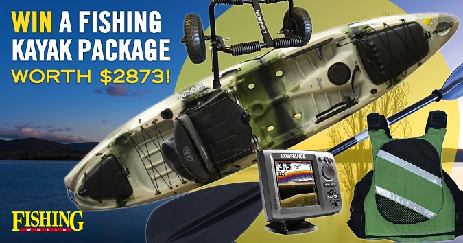 Win the ultimate fishing kayak package